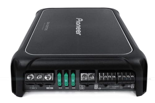 Pioneer GM-D9705 2000W Max 5-Channel GM Digital Champion Series Class-D Car Audio Stereo Amplifier w/ Wired Bass Boost Remote Pioneer GM-D9705 2000W Max 5-Channel GM Digital Champion Series Class-D Car Audio Stereo Amplifier w/ Wired Bass Boost Remote